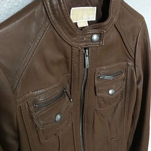 Michael Kors Leather Jacket